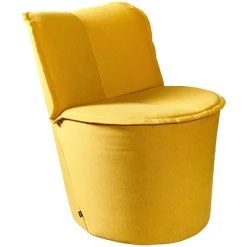 Sessel Nenou Hoch Bezug Stoff 7204 Curry