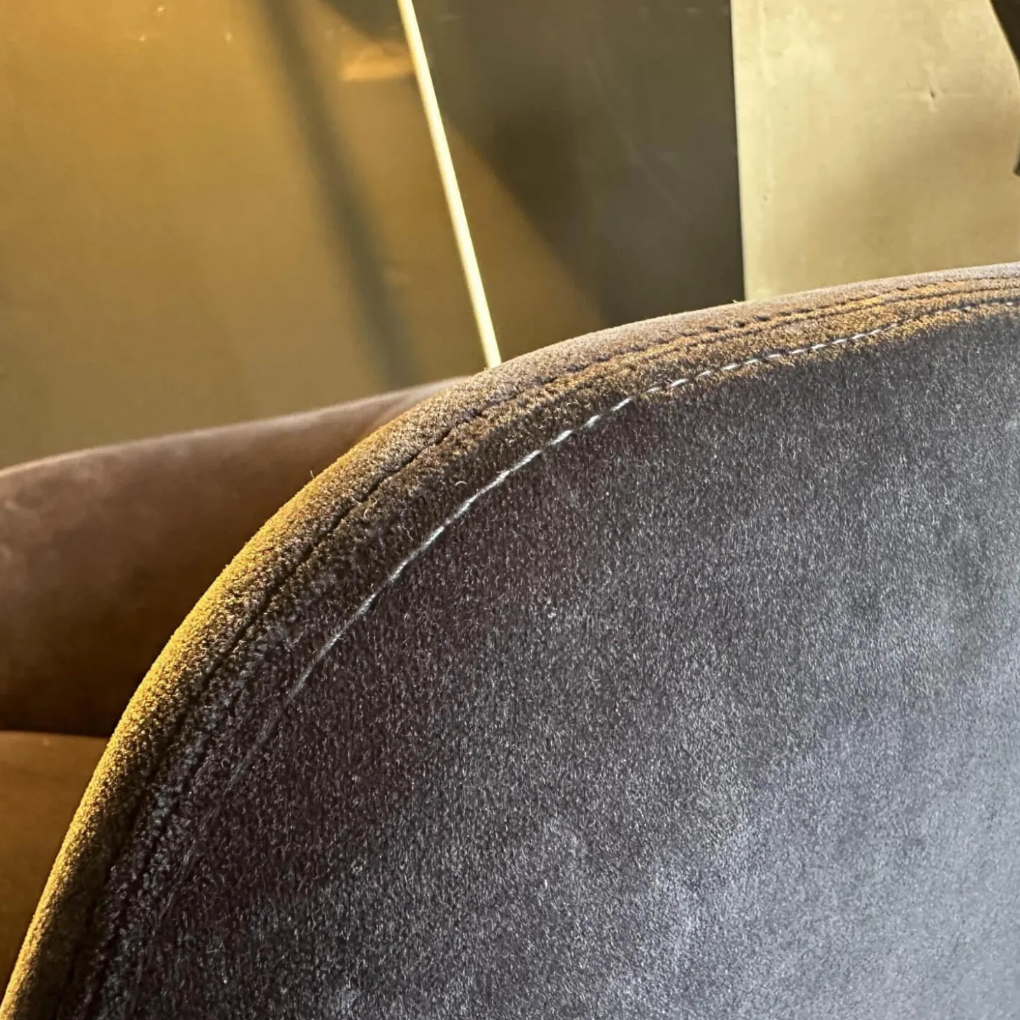 Sessel Orla 86B Stoff Harald 2 804 Blu Notte D Samt Blau