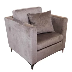 Sessel Rocker Stoff Vogue B 5 Stone Braun