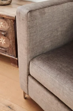 Sessel Rocker Stoff Vogue B 5 Stone Braun