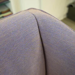 Sessel Smilla Stoff Steelcut Quartett Blau Lila Fuß Eiche