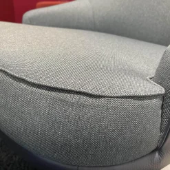 Sessel Und Hocker 375 / 376 Bezug Rücken Select 1301 Blau Sitz Rivet Tesil EGL 20