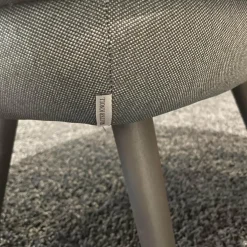 Sessel Und Hocker 375 / 376 Bezug Rücken Select 1301 Blau Sitz Rivet Tesil EGL 20