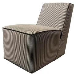 Sessel Vienna Baby Leder Bedruckt Day Thickline Riga Spessa MI18