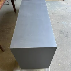 Sideboard Alleskönner 2 Holz Natur Geölt Türen Keramik Lava Iron Grau Seiten Stahlblech