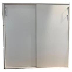 Sideboard Aus Element X RAL 9010 Reinweiß Und RAL 9010 Taubenblau