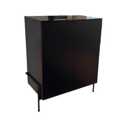 Sideboard Belt 900 353 Blu Notte Matt Dunkelblau Füße 306 Brüniert Oxidiert