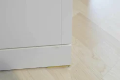 Sideboard Carino Lack Weißbeige mit Beleuchtung