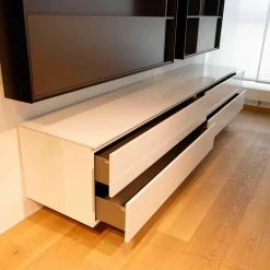 Sideboard Change Lack M103 Schneeweiß Hochglanz