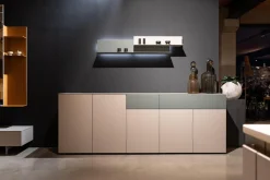 Sideboard Cube Change Und Lilu Winkelregal Inklusive Beleuchtung Lack Muschel Und Lack Laguna