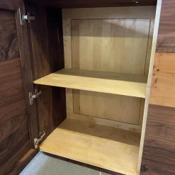 Sideboard Farn Astiger Nussbaum Natur Geölt Innen Birke Mit Einlage Rundum Eibe