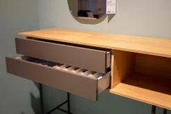 Sideboard 7For Eiche Tobacco Gestell Metall Schwarz