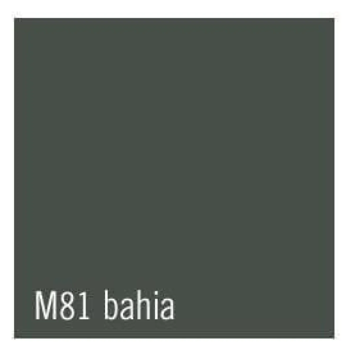 Sideboard Jorel Lack Bahia M81 Matt Grün Front und Abdeckplatte Glas Bahia Matt T81 Schwarz