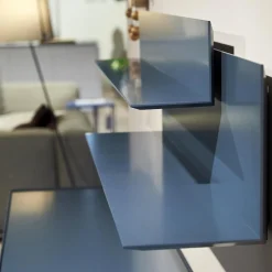 Sideboard Just Cube Bold Lack Atlantic M82 Blau Und Winkelregalkombination Lilu Lack Atlantic M82 Blau