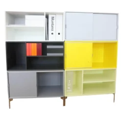 Sideboard Lack Lemon Grün Tokyo Yellow Gelb Anthracite Fjord Grau Und New White Weiß