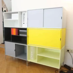 Sideboard Lack Lemon Grün Tokyo Yellow Gelb Anthracite Fjord Grau Und New White Weiß