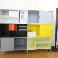 Sideboard Lack Lemon Grün Tokyo Yellow Gelb Anthracite Fjord Grau Und New White Weiß