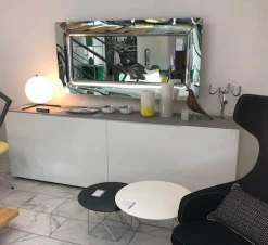 Sideboard Mell Lack Schneeweiß Matt