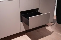 Sideboard Model 1 Smart Lack Pebble 3 Türen 3 Schubkästen