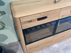 Sideboard Montana Wildeiche Massiv Geölt
