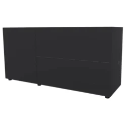 Sideboard Nex Pur Lack 43 Coal Schwarz