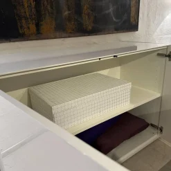 Sideboard Nex Pure Box Lack Weiß Hochglanz