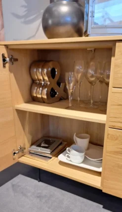 Sideboard Plan X3 Eiche Rustico Hell Geölt