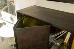 Sideboard Privacy Oberfläche Harz Toccaferro mit Galmei Metall-Effekt