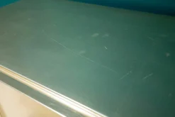 Sideboard Quadro Oberfläche Blattsilber Matt Innen Grün