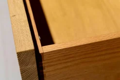 Sideboard Rialto Fly Metal Fronten Eiche Vintage B3 Korpus und Wangen Eisen Titan Effekt