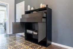 Sideboard Shelly 106 4 Schwarz