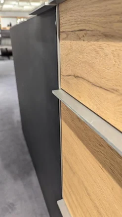 Sideboard V Alpin AS22L A L Eiche Altholz Und Colorglas Anthrazit