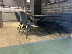 Sitzgruppe Vivo Leder Nubuk Schwarz Gestell Matt Schwarz Ohne Tisch