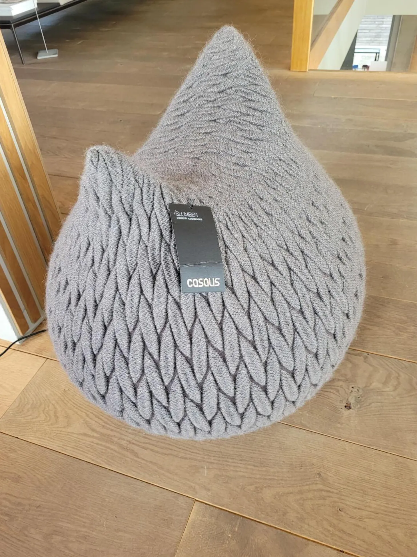 Sitzsack Slumber Small Mohairwolle Brown Braun