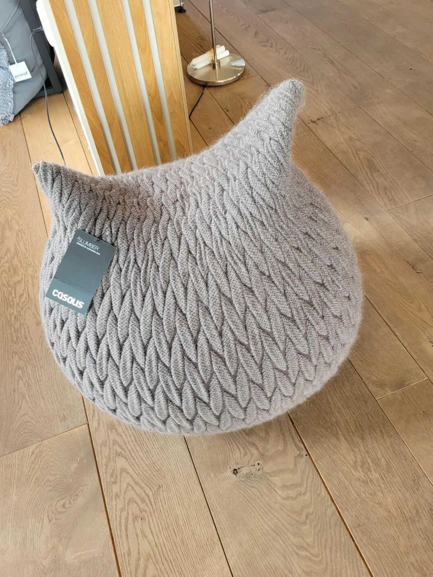 Sitzsack Slumber Small Mohairwolle Brown Braun