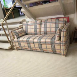 Sofa 627 Stoff Kariert