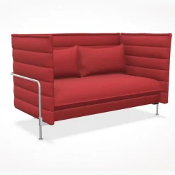 Sofa Alcove 2-Sitzer Laser Rot