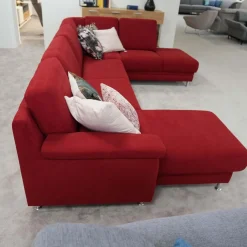 Sofa Amanda Stoff Roxbury Rot