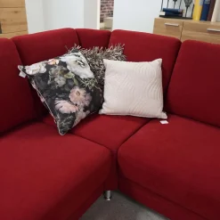 Sofa Amanda Stoff Roxbury Rot