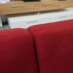 Sofa Amanda Stoff Roxbury Rot