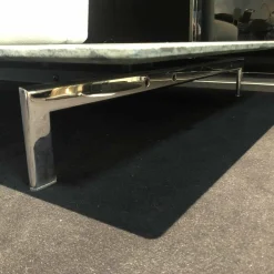 Sofa Avio Stoff Capraia 01CP Weiß mit Marmortisch