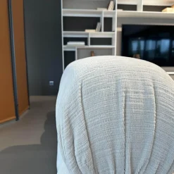 Sofa Camaleonda Stoff 103 Enia Elfenbein Weiß Füße Buchenholz Natur