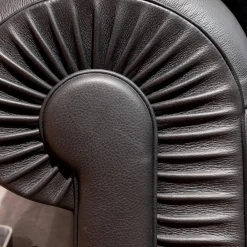 Sofa Chester Leder Pelle SC 80 Nero Schwarz