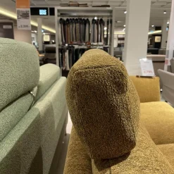 Sofa CL 970 Stoff 2037.68 Osino Holzkufe Buche Schwarz