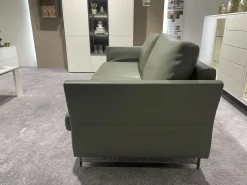 Sofa Classics CL990 R Leder 170 163 Olive Grün Kufe Metall