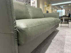 Sofa Classics CL990 R Leder 170 163 Olive Grün Kufe Metall
