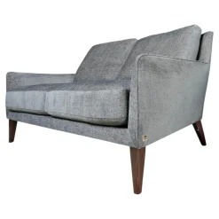 Sofa Coco 2 67,5 Stoff Uma BW1738 191 Füße Holz Dunkelbraun