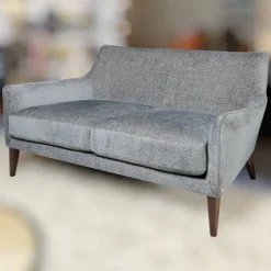 Sofa Coco 2 67,5 Stoff Uma BW1738 191 Füße Holz Dunkelbraun