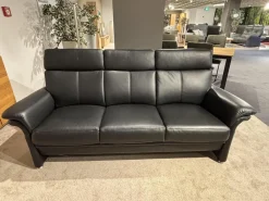 Sofa Colorado Leder Rodeo 9110 050 Schwarz Metallfuß M03