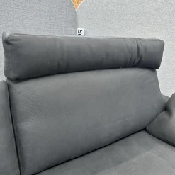 Sofa Conseta Leder 423 Schwarz Gestell Metallkufen Schwarz Pulverbeschichtet Inklusive Kissen